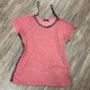 Max Jeans Rhinestone Blouse